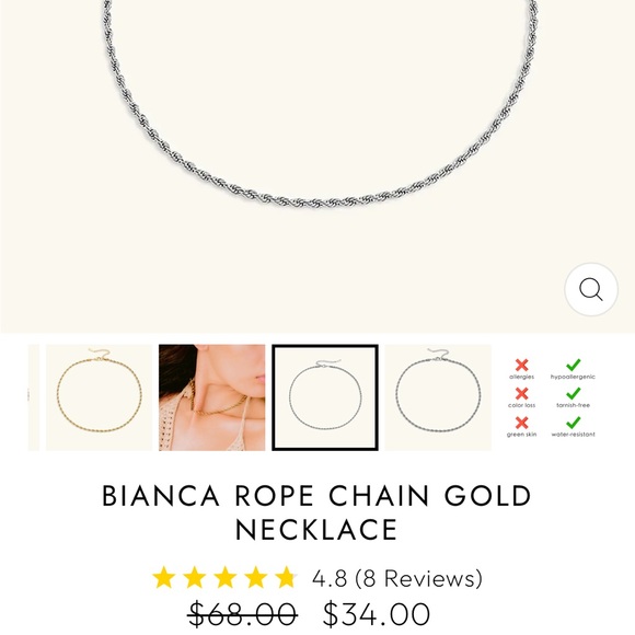 Avaria Bubble letter Necklace stack

. - Picture 9 of 10